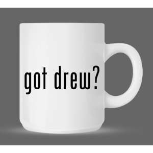   got drew?   Funny Humor Ceramic 11oz Coffee Mug Cup