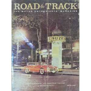 Road & Track Magazine   Single Issue   October, 1958