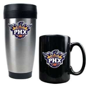  Phoenix Suns NBA Stainless Steel Travel Tumbler & Black 