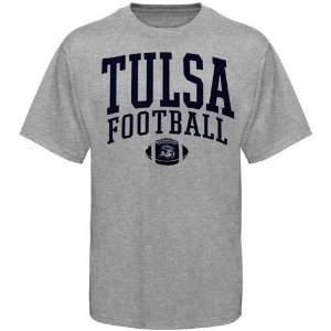 Tulsa Golden Hurricane Ash Classic Football T shirt  