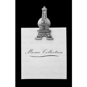  Eiffel Tower Memo Note Pad with Magnetic Clip Office 