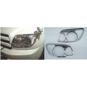  New Toyota 4Runner Headlight Rings   Chrome, 2pc Set 03 4 