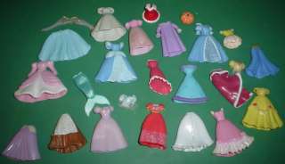 Polly Pocket Disney Princess Castle Dress Prince Lot B  