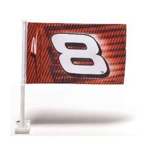  Dale Earnhardt Jr. #8 NASCAR 11X18 2 Sided Car Flag By BSI 