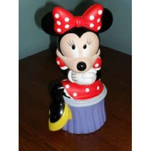   Mouse Bank with Red Polka Dot Dress (Vinyl Plastic) 