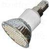 E14 Screw Socket Warm White 60 3528 SMD LED Spotlight Spot Light Lamp 