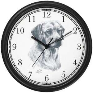  Yellow Labrador Retriever Dog (MS) Wall Clock by 