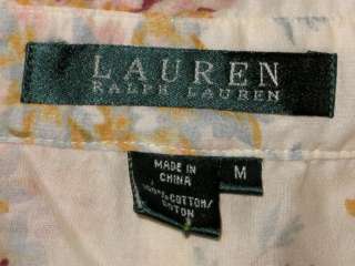Ralph Lauren Womens Womens Top Shirt Blouse Size Sz Medium Md M EUC 