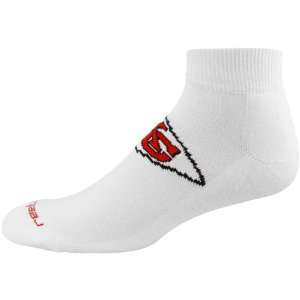 NFL Reebok Kansas City Chiefs White Team Sun Ankle Socks  