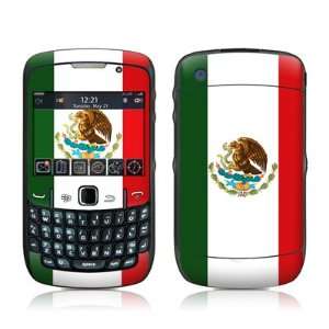  Mexican Flag Design Skin Decal Sticker for Blackberry 