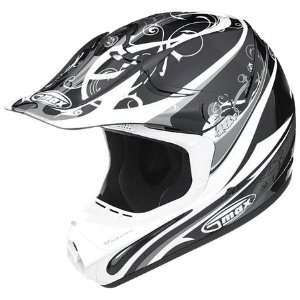    GMAX GM46X Future Full Face Helmet Large  Black Automotive