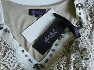   Crochet Dress L 10 12 UK 14 16 NWT Guilty Pleasures Lace IVORY  