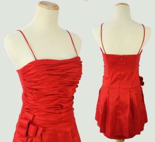 HAILEY LOGAN $110 Red Juniors Day Evening Party Dress  