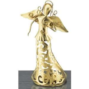  Angel Heavenly Candle Holder Goldtone   Regal Art #20080 