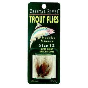 Trout Flies Muddler Minnow Fishing Lure Size 12  Sports 