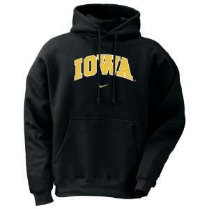  Iowa Hawkeyes Nike Classic Sweatshirt Hoody BLACK Sports 