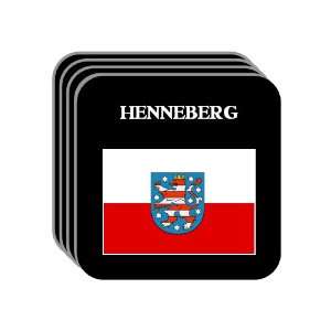  Thuringia (Thuringen)   HENNEBERG Set of 4 Mini Mousepad 