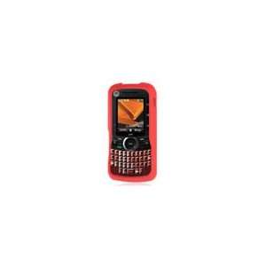  Motorola Clutch I465 CLUTCH Red Silicone Skin Case / Skin 