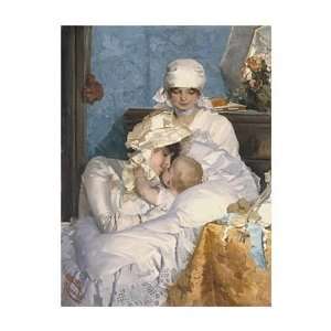  Ferenc Innocent   Motherly Love Giclee Canvas