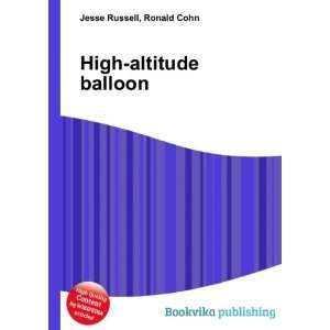  High altitude balloon Ronald Cohn Jesse Russell Books
