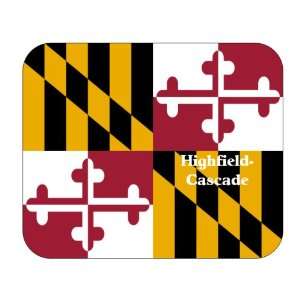  US State Flag   Highfield Cascade, Maryland (MD) Mouse Pad 