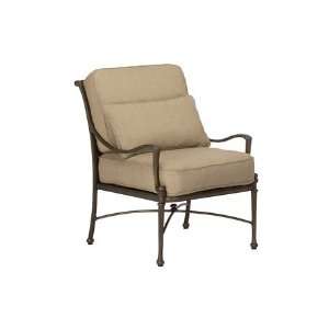  Landgrave Wales Cast Aluminum Arm Patio Lounge Chair Rust 