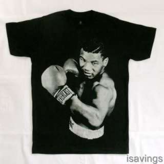 MIKE TYSON Boxing T shirt, Iron BOXER Black S M & L New  
