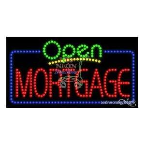  Mortgage LED Business Sign 17 Tall x 32 Wide x 1 Deep 