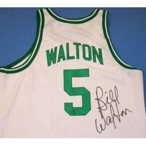  Bill Walton Autographed Uniform   Home White Celtics 