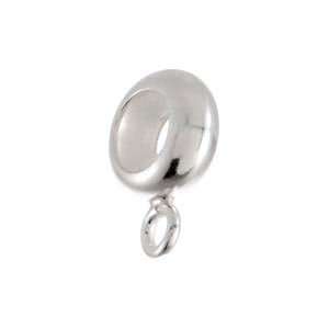  Sterling Silver 07.00 MM Stopper Bead Flat Ring Jewelry