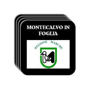 Italy Region, Marche   MONTECALVO IN FOGLIA Set of 4 Mini Mousepad 