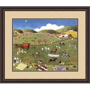   Horse Show by Sandi Wickersham   Framed Artwork