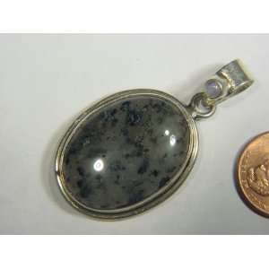   Silver Set Montana Agate Pendant for Necklace 