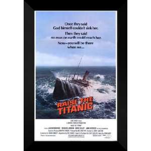  Raise The Titanic 27x40 FRAMED Movie Poster   Style A 
