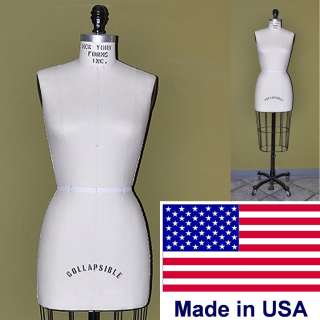 New York Form   Missy Dress Form Size 12 *** DRESSFORM MADE IN USA 