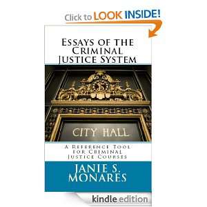   Criminal Justice System Janie S. Monares  Kindle Store