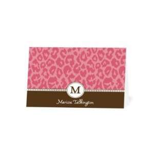  Thank You Cards   Pink Leopard By Shd2 Health & Personal 