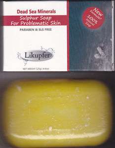 Sulphur Soap   Acne Psoriasis Seborrhea Eczema Treat  
