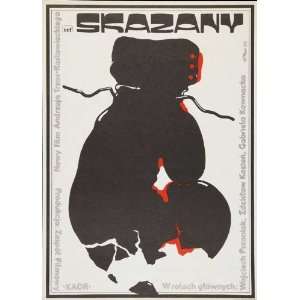  Skazany Poster Movie Polish 27 x 40 Inches   69cm x 102cm Wojciech 