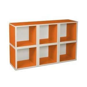  6 Stackable Open Modular Eco Storage Cubes Toys & Games