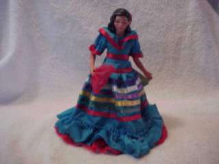 1990 AVON PORCELAIN INTERNATIONAL DOLL LUPITA FROM MEXICO BOXED  