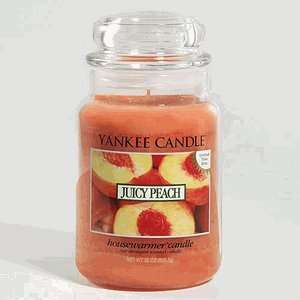  Yankee Juicy Peach 22oz Housewarmer Candle