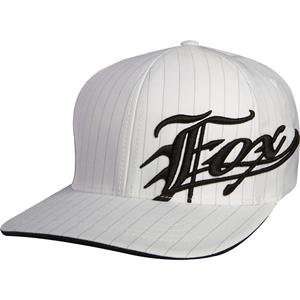  Fox Racing Honcho Flexfit Hat   Large/X Large/White 