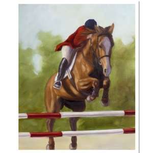   Horse of Sport III by Michelle Moate Signed Giclee Art