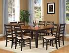 5PC ROUND KITCHEN DINETTE SET TABLE AND 4 CHAIRS WALNUT  
