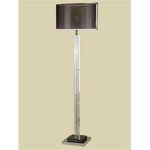    FL Candice Olson Zane Floor Lamp, Chrome   1625738