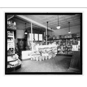 Historic Print (L) Interior of D.G.C. Store, Wash., D.C 