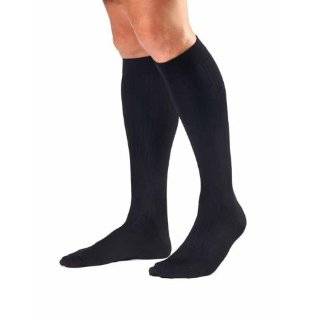    Allegro Mens Cotton Blend Support Socks, 20 25mmHg Clothing