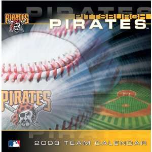 PITTSBURGH PIRATES 2008 MLB Daily Desk 5 x 5 BOX CALENDAR  
