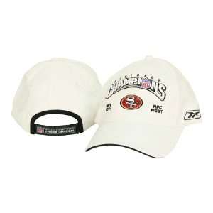 San Francisco 49ers 2011 Division Champions Adjustable Baseball Hat 
